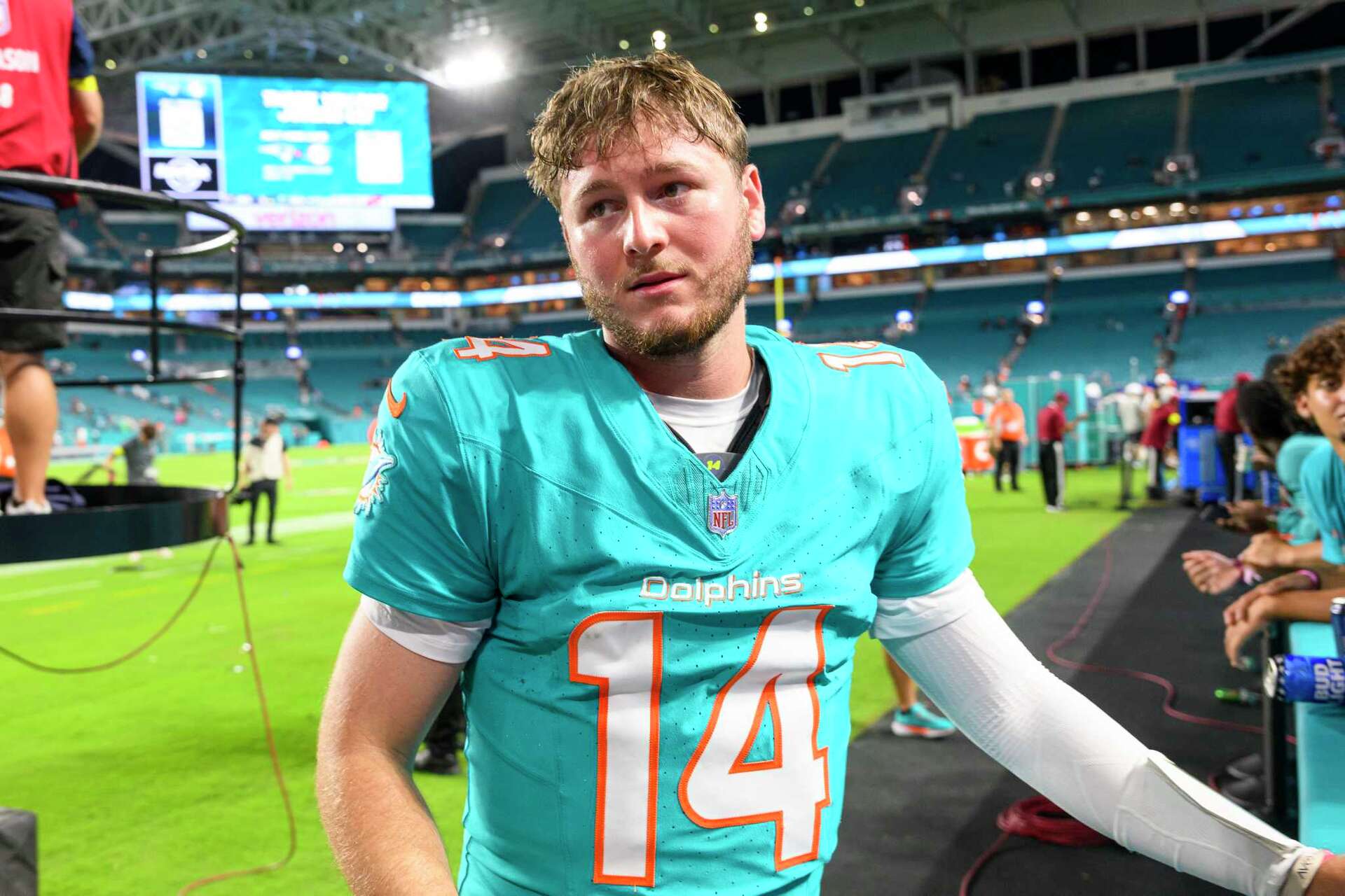 dolphins ewers take over
